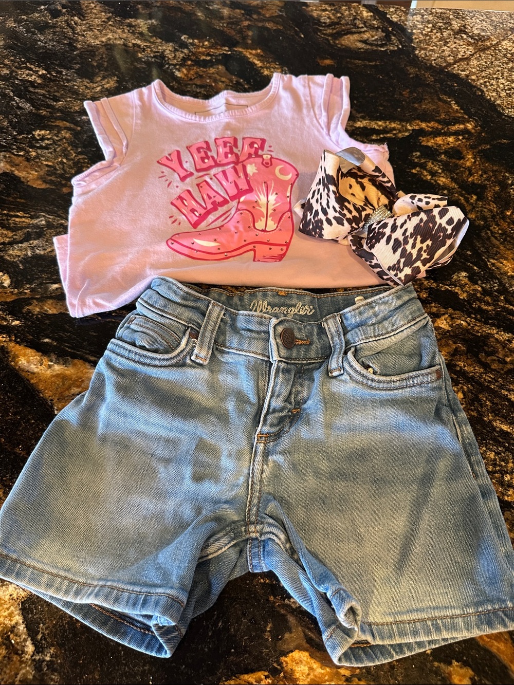 Wrangler girls shorts bundle